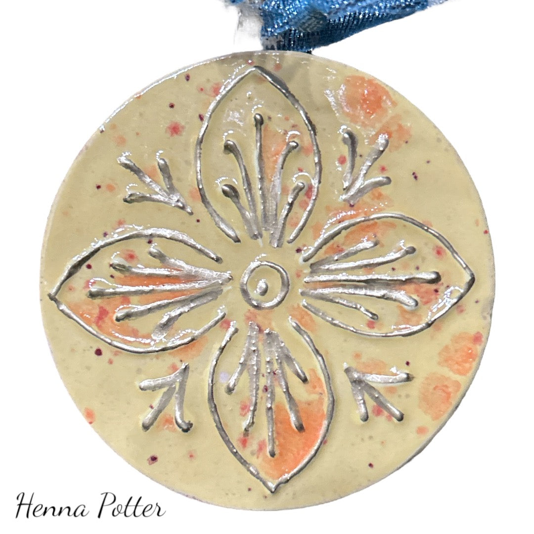 Mandala Ornament - 14 - Art by Bala