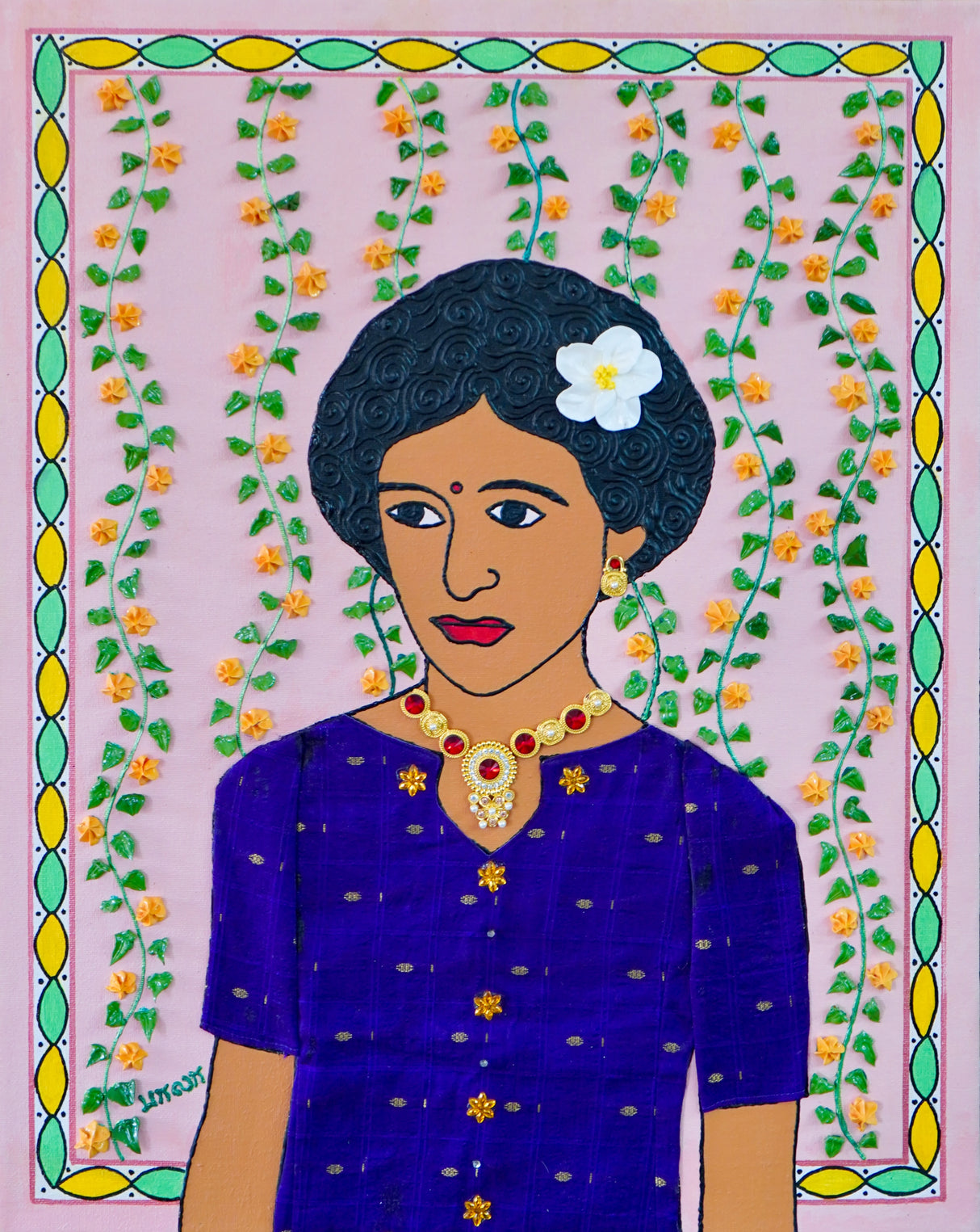 Kalyani - Print - Art by Bala