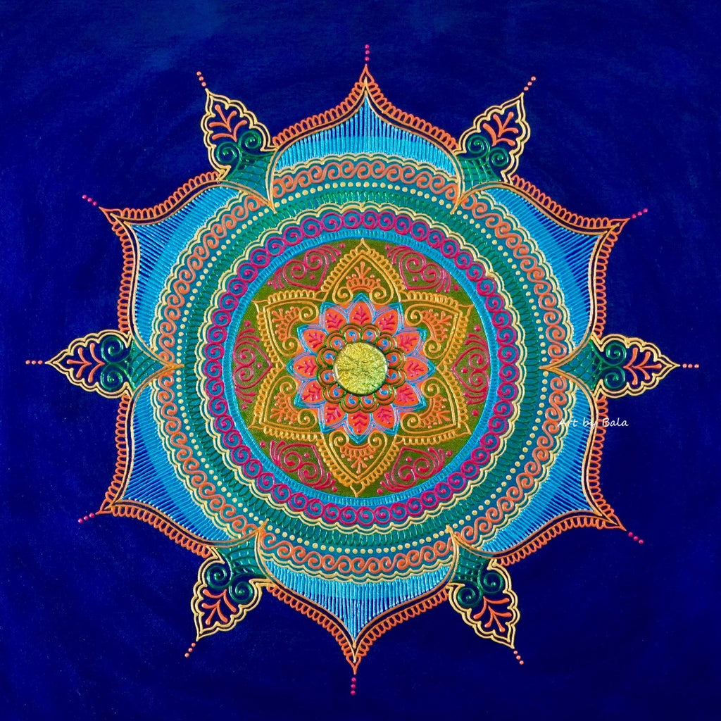 Clarity Mandala - Art by Bala