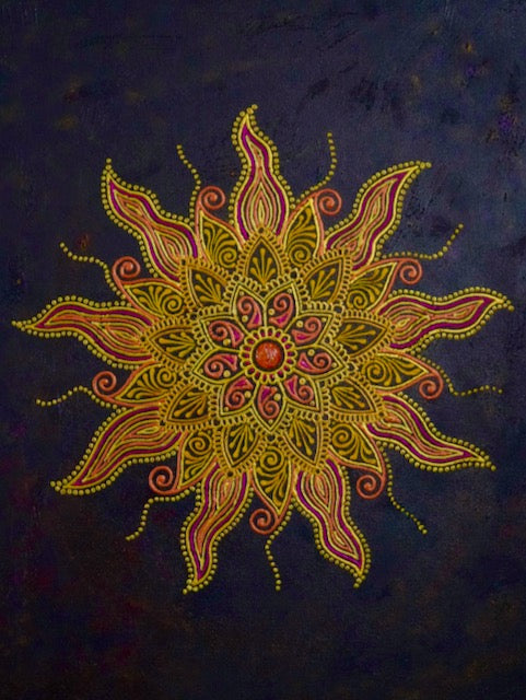 Sun Mandala - Art by Bala