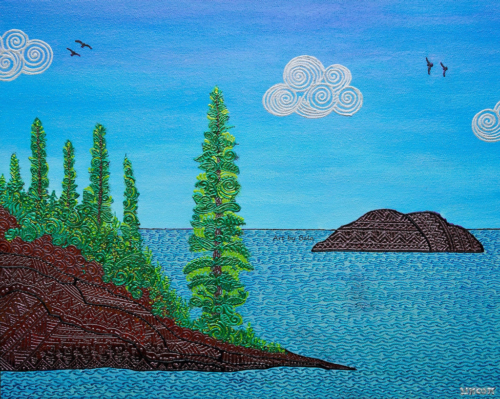 Isle Royale National Park - Art by Bala