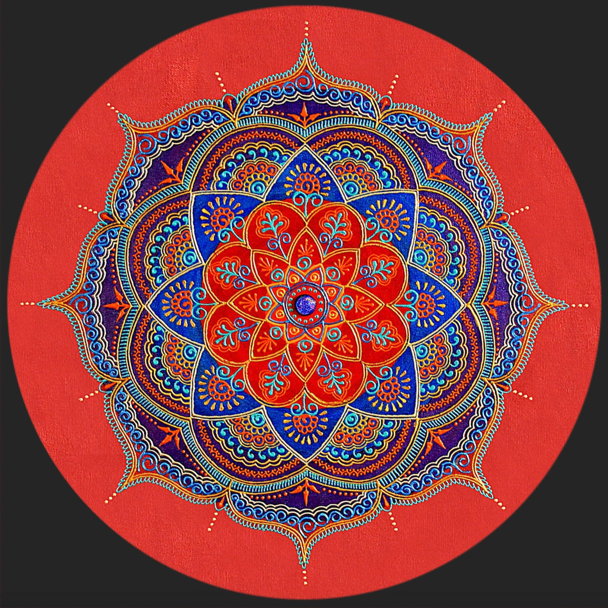 Presence Mandala - Art by Bala