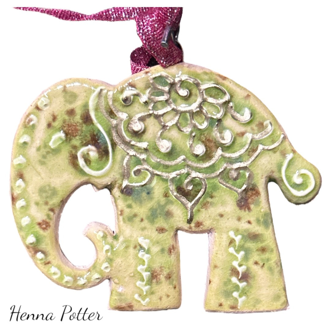 Elephant Ornament - 16