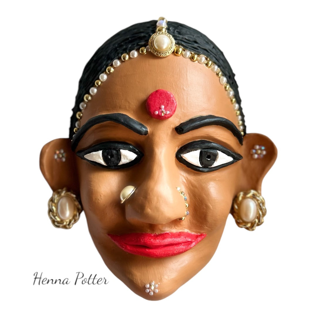 Indian Woman Mask - 1