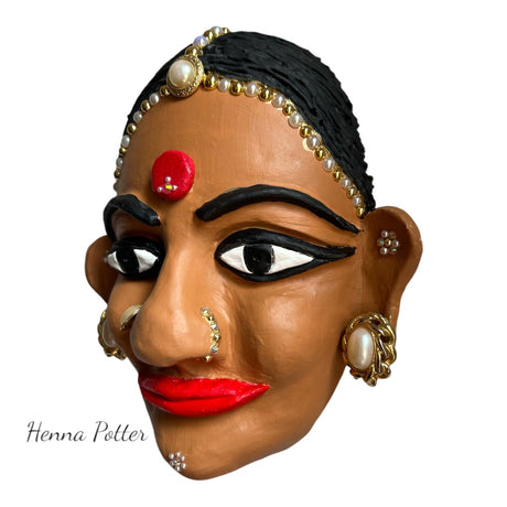 Indian Woman Mask - 1