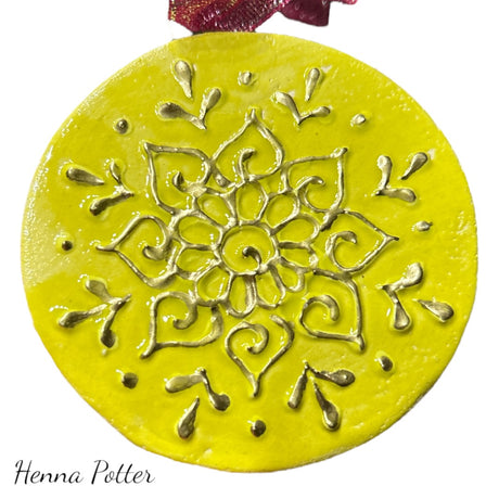 Mandala Ornament - 44 - Art by Bala