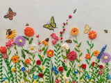 Summer Wildflowers | Textured Floral Painting | Original Contemporary Artwork