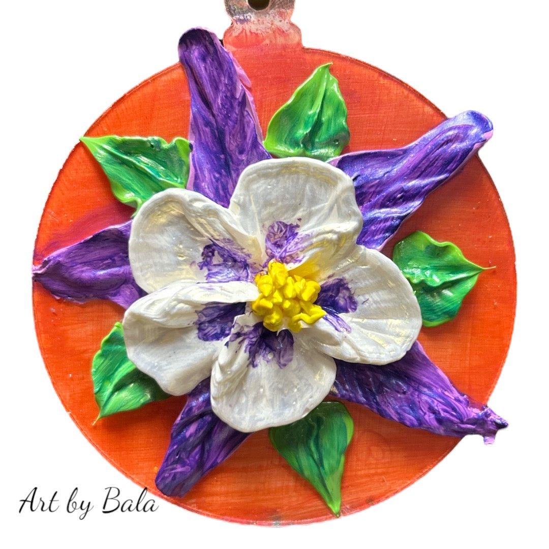 Columbine Ornament