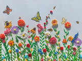 Summer Wildflowers | Textured Floral Painting | Original Contemporary Artwork