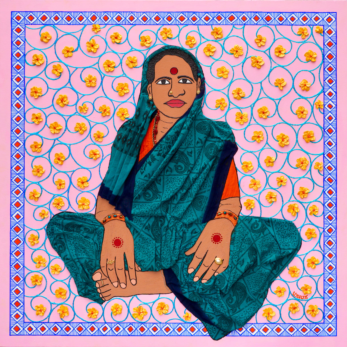 Blossoming Fortitude - Art by Bala