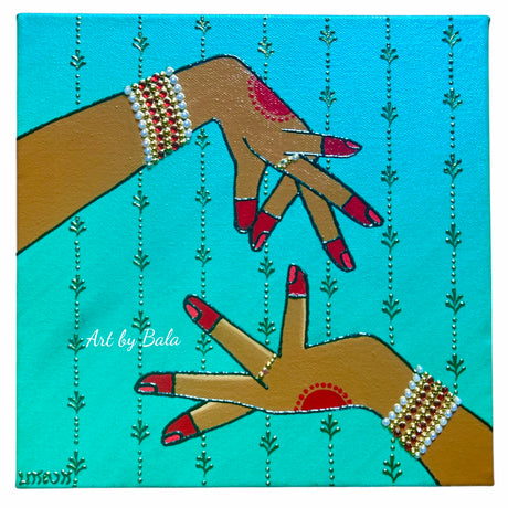 Mudras - 4 - Art by Bala