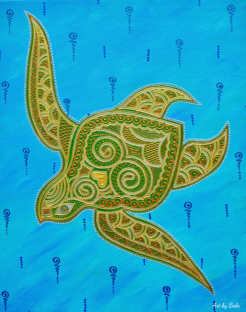 Turtle - Art by Bala