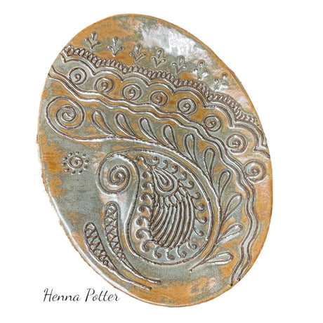 Paisley Platter - Art by Bala