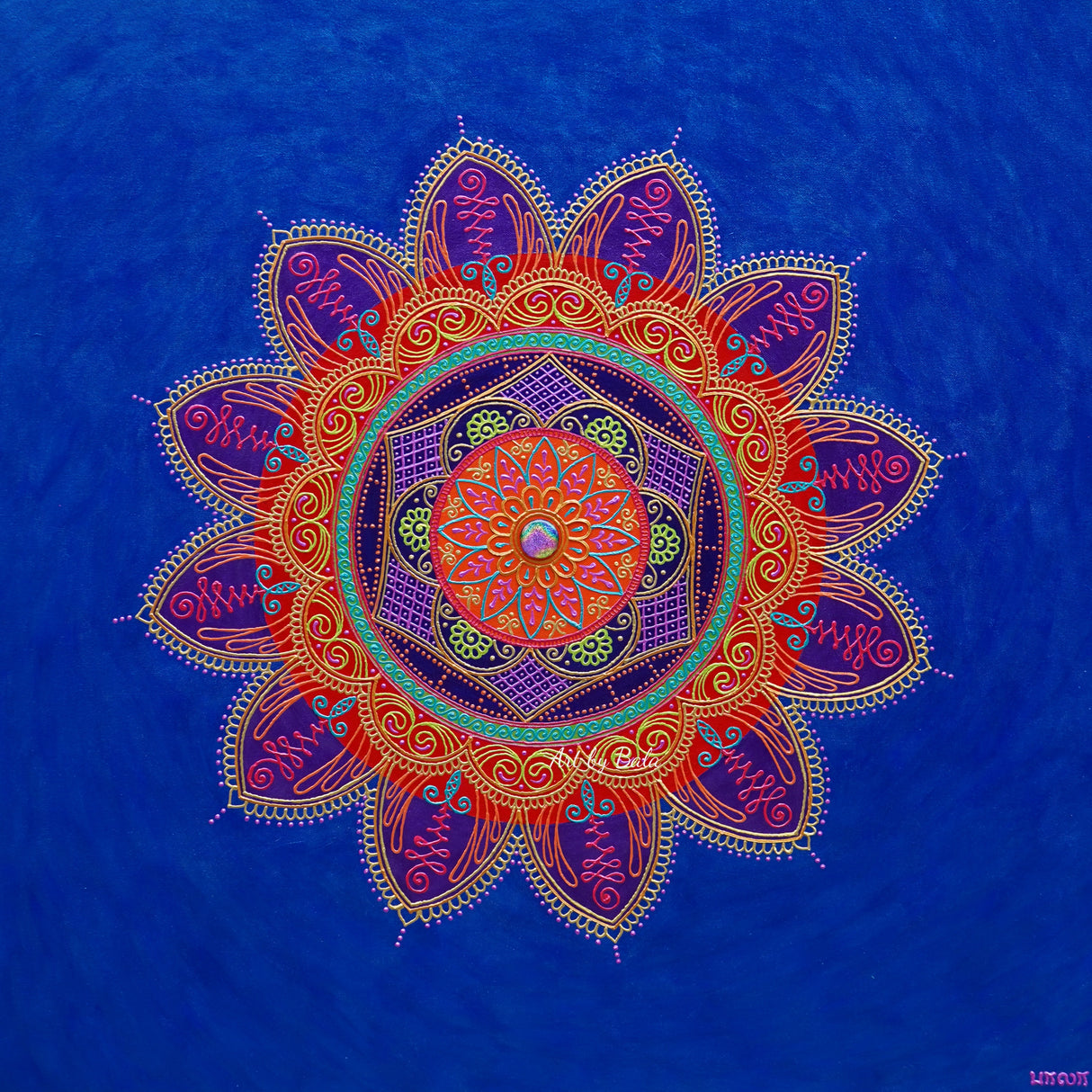 Transition Mandala - Art by Bala