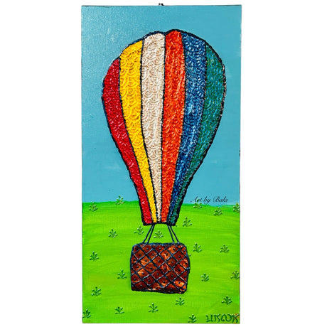 Hot air Balloon Painting - 2 - Art by Bala