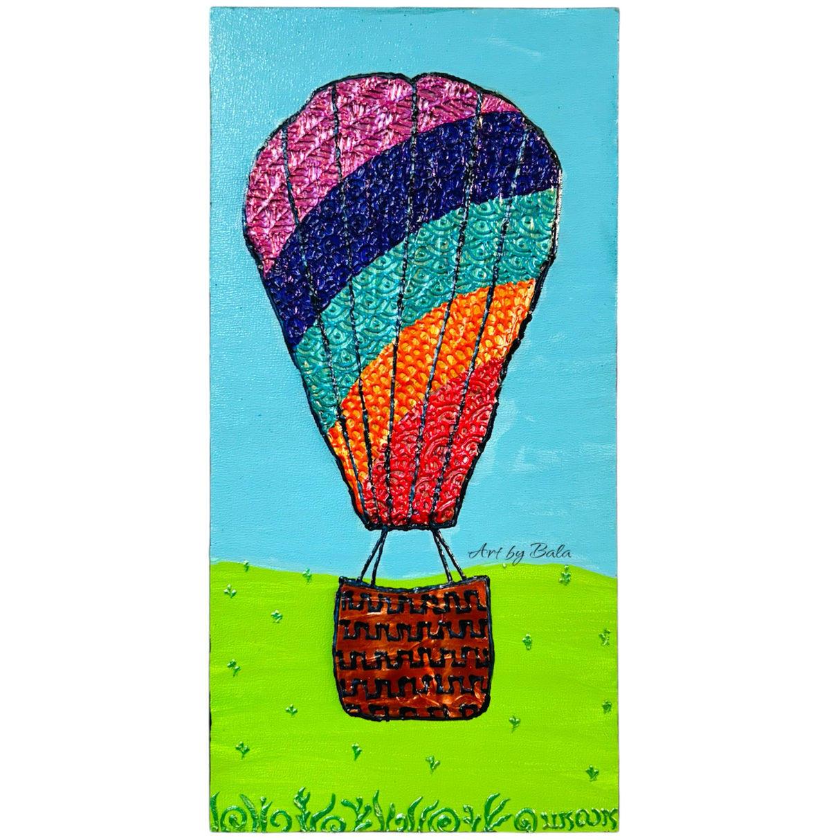 Hot air Balloon Painting - 5