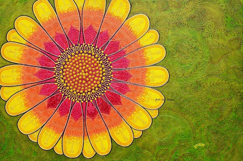 African Daisy - Art by Bala