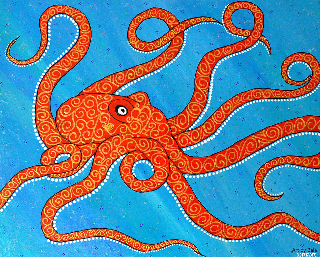 Octopus - Art by Bala
