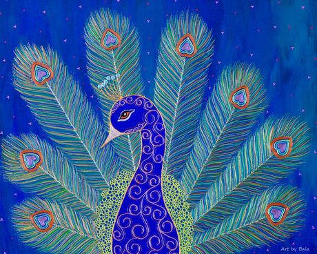 Peacock - Art by Bala