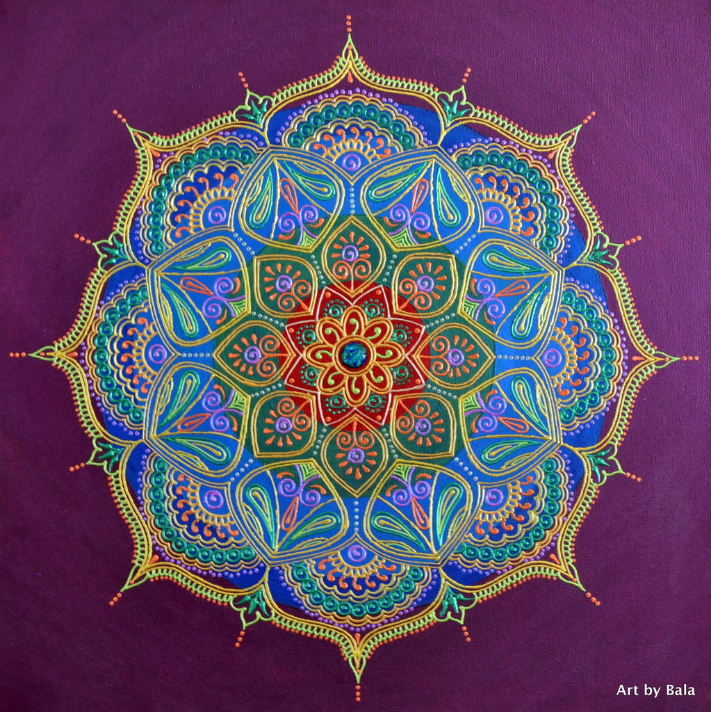 Reverberation Mandala - Art by Bala