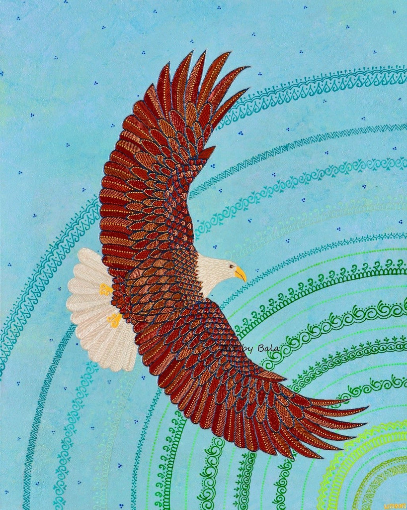 Bald Eagle - Art by Bala