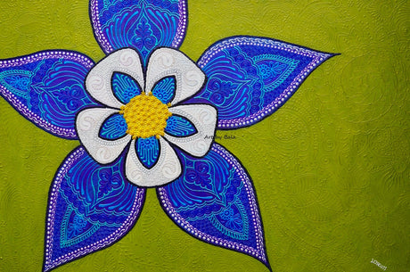 Columbine Flower - Art by Bala