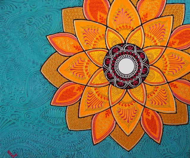 Sun Lotus - Art by Bala