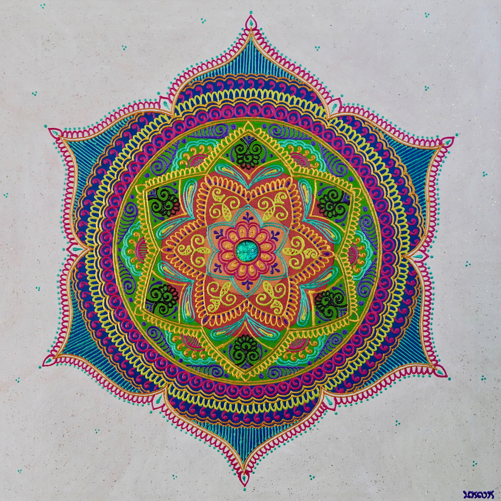 Intention Mandala - Art by Bala