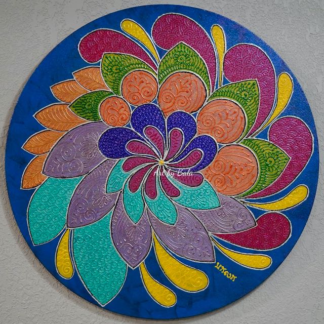 Colors of Holi - 1 - Art by Bala