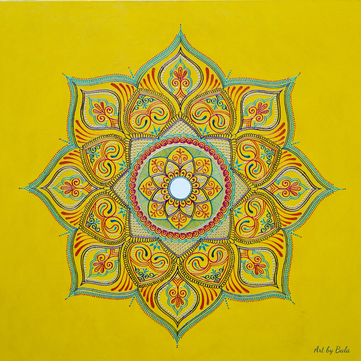 Bliss Mandala - Art by Bala
