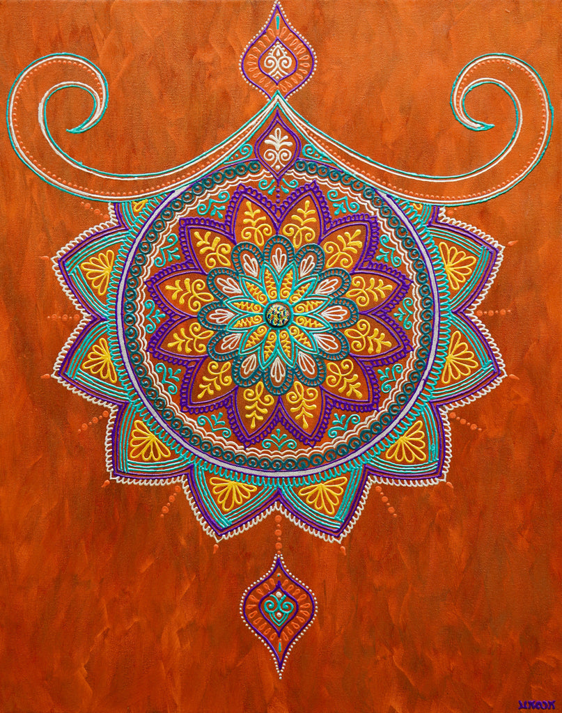 New Bloom Mandala - Art by Bala