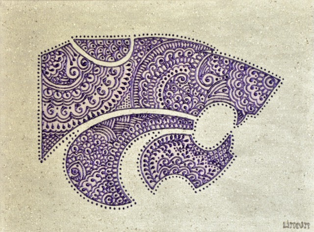 Purple Powercat - Art by Bala
