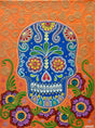 Sugarskull - Orange - Art by Bala