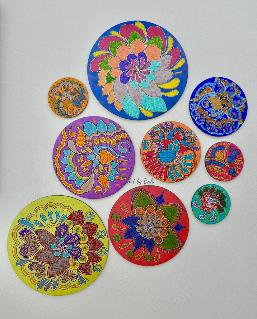 Colors of Holi - 4 - Art by Bala