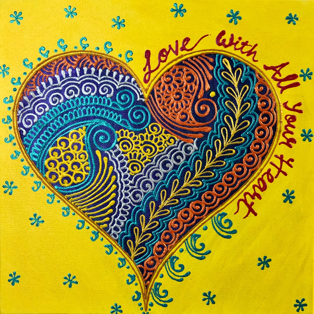 Love with All Your Heart - Art by Bala
