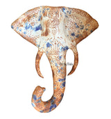 Elephant Ceramic Wall Art - Art by Bala