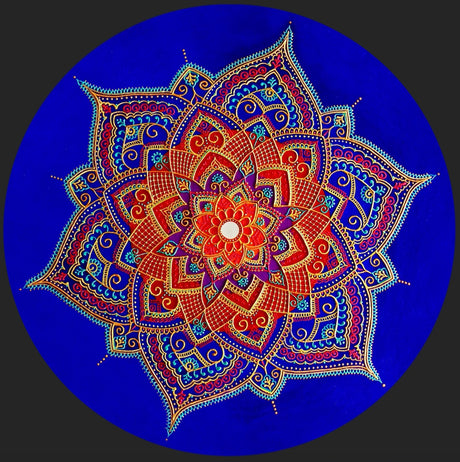 Vibrance Mandala - Art by Bala