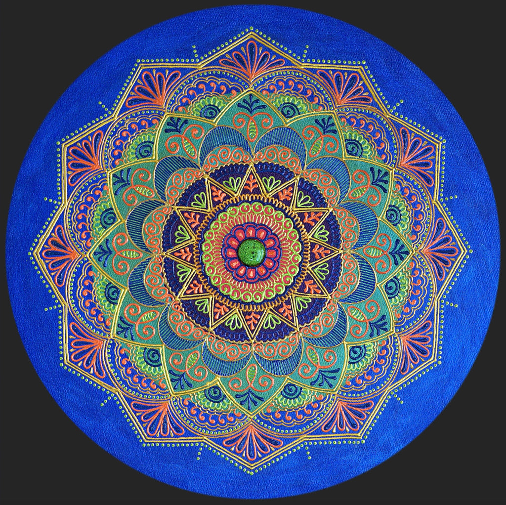 Tranquility Mandala - Art by Bala