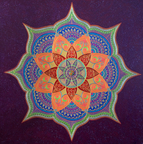 Manifestation Mandala - Art by Bala