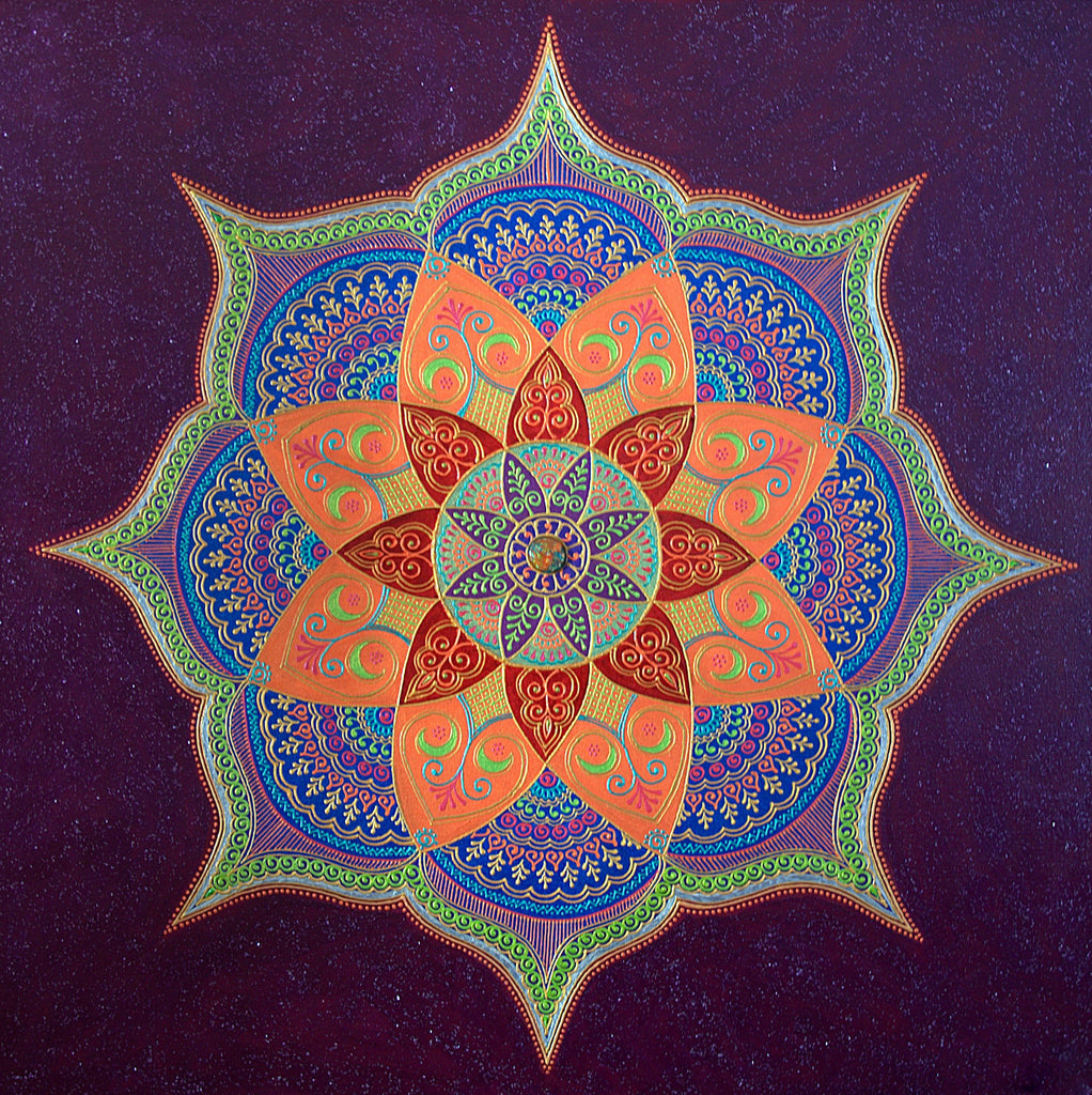 Manifestation Mandala - Art by Bala