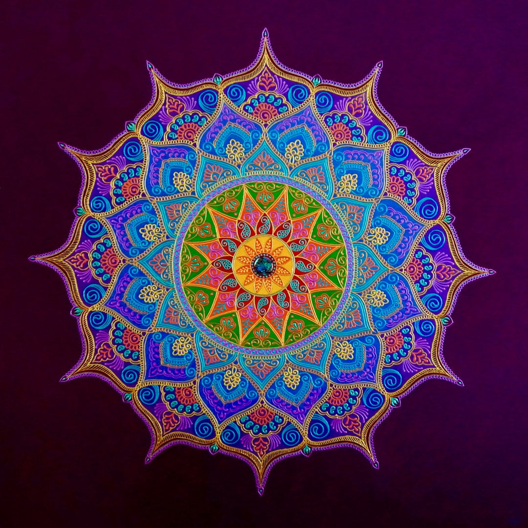 Empathy Mandala - Art by Bala