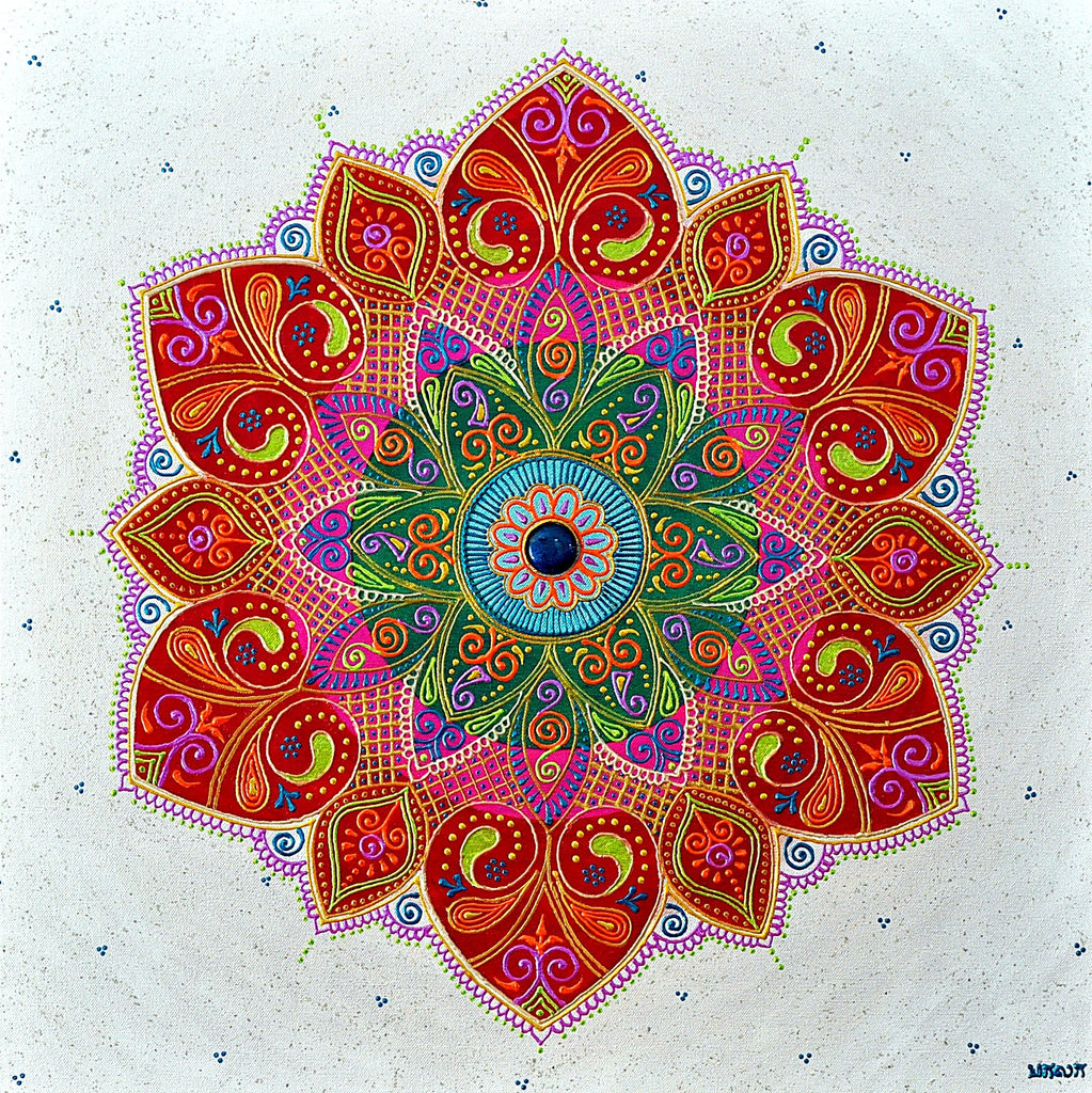 Compassion Mandala - Art by Bala