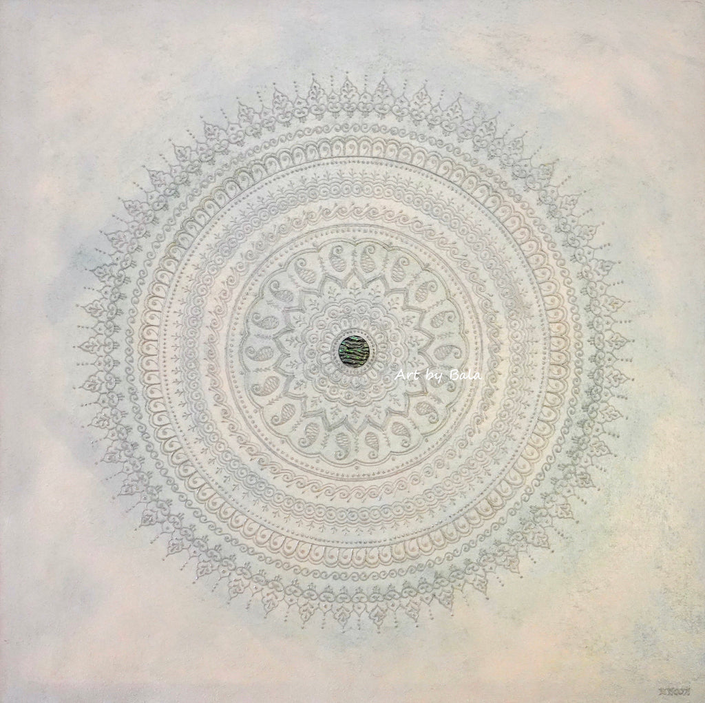 Cloud Mandala - Art by Bala