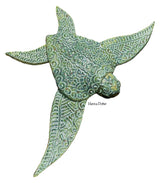 Ceramic Turtle - Wall Art - Art by Bala