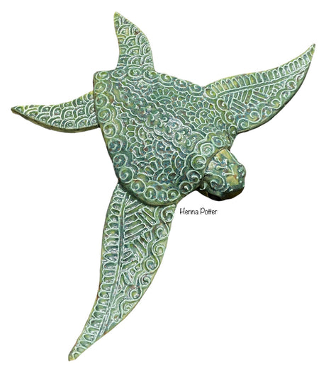 Ceramic Turtle - Wall Art - Art by Bala