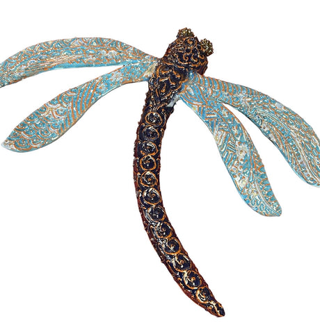 Dragonfly Ceramic Wall Art - 1